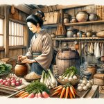 江戸時代の台所イメージ